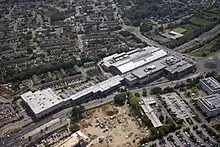 Aerial view of The Galleria, from the north-west