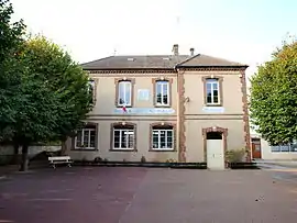 The town hall in Theil-sur-Vanne