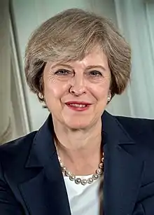 Theresa MayPrime Minister of the United Kingdom(2016–2019)