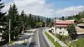 Summer in Comarnic, from the DN1 street bridge