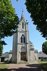 The church of Our Lady, in Thizay