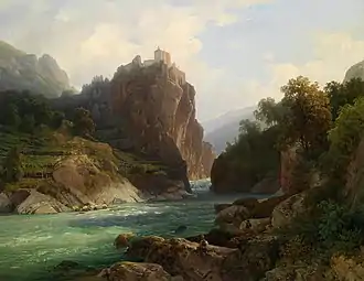 The Zenoburg [de], near Merano