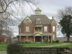 Thomas J. and Caroline McClure House, a historic site in the village