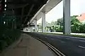 Thomson Road beneath Lornie Viaduct