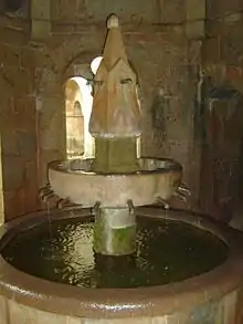 12th-century lavatorium at Thoronet Abbey in Provence, France