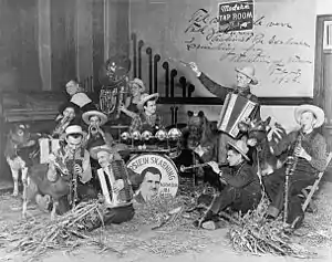 Thorstein Skarning and his Norwegian Hillbillies 1938