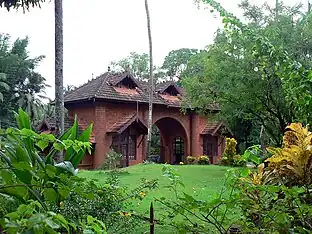 Gate inside view