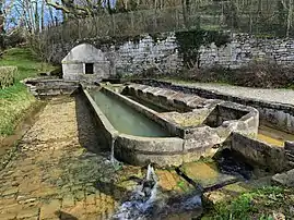 The wash house in Thurey-le-Mont