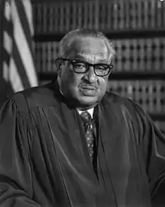 portrait of Justice Thurgood Marshall