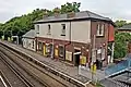 The station booking office.