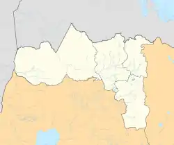 Togoga is located in Tigray Region