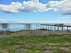 Shore of Lake Peipus at Tiheda