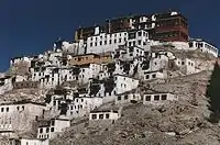 Thiksey Monastery in Ladakh, India