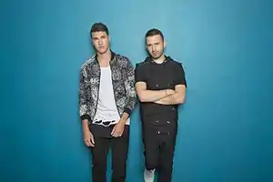 Timeflies band Cal Shapiro (left) and Rob Resnick (right)