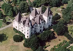 Andrássy castle in Tiszadob