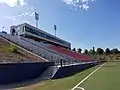 Titan Stadium home stands-press box