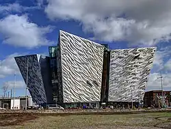 Image 3Titanic Belfast museum on the former shipyard in Belfast where the RMS Titanic was built (from Culture of the United Kingdom)