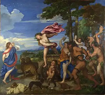 Titian, Bacchus and Ariadne, 1520-1523, National Gallery, London