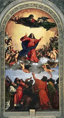 The Assumption, by Titian (1516-1518).