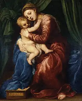 Madonna Col Bambino Titian