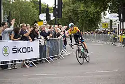 Sir Bradley Wiggins after the final stage