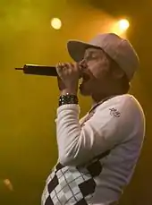 Image 7TobyMac's 2012 album Eye on It became the third Christian album to ever debut at number 1 on the Billboard 200. (from 2010s in music)