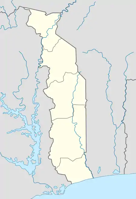 Tiambilibi is located in Togo