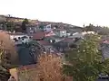 The roofs of north Gergovie in winter