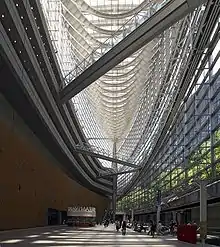 Interior of Tokyo International Forum