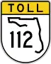 State Road 112 marker