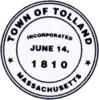 Official seal of Tolland, Massachusetts