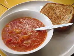 Chunky tomato soup