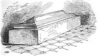Tomb of William Rufus in Winchester Cathedral (1832)