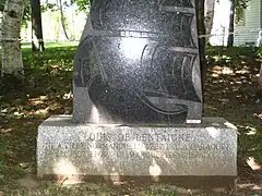 Louis de Lanteigne's tomb.