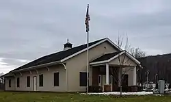 Town hall, in Trout Creek