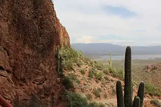 Tonto National Monument, looking east