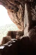 Tonto National Monument, AZ, room detail