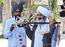 Toonba and Alghoza, photo taken in Punjab.