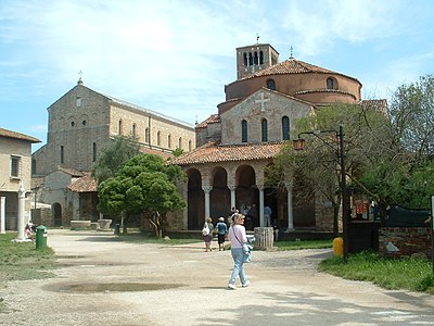 Central Torcello, with the Cathedral of Santa Maria Assunta and the Church of Santa Fosca