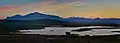 Image 8Mount Helagsfjället (left) and Sylan mountain range, seen from Torkilstöten, Ljungdalen