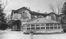 Gzowski's home on Bathurst Street in Toronto, Ontario