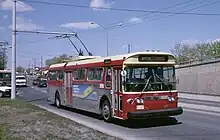 Image 147A Toronto Transit Commission bus system trolleybus in Toronto (from Bus)