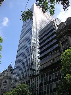 Torre Brunetta hosting the Embassy of Hungary in Buenos Aires