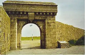 Torry Point Battery entrance