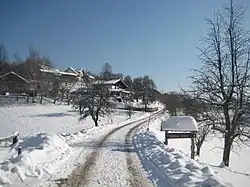 Toško Čelo viewed from the west