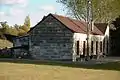 Men's quarters and cookhouse at Totara Estate