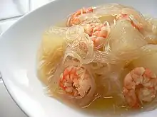 Tougan shrimp soup