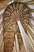 The vault of the Jacobins and its famous palm tree