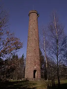 Observation tower on the Grand Wintersberg (Wasgau Felsenland)