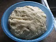 Preparation of the crust.